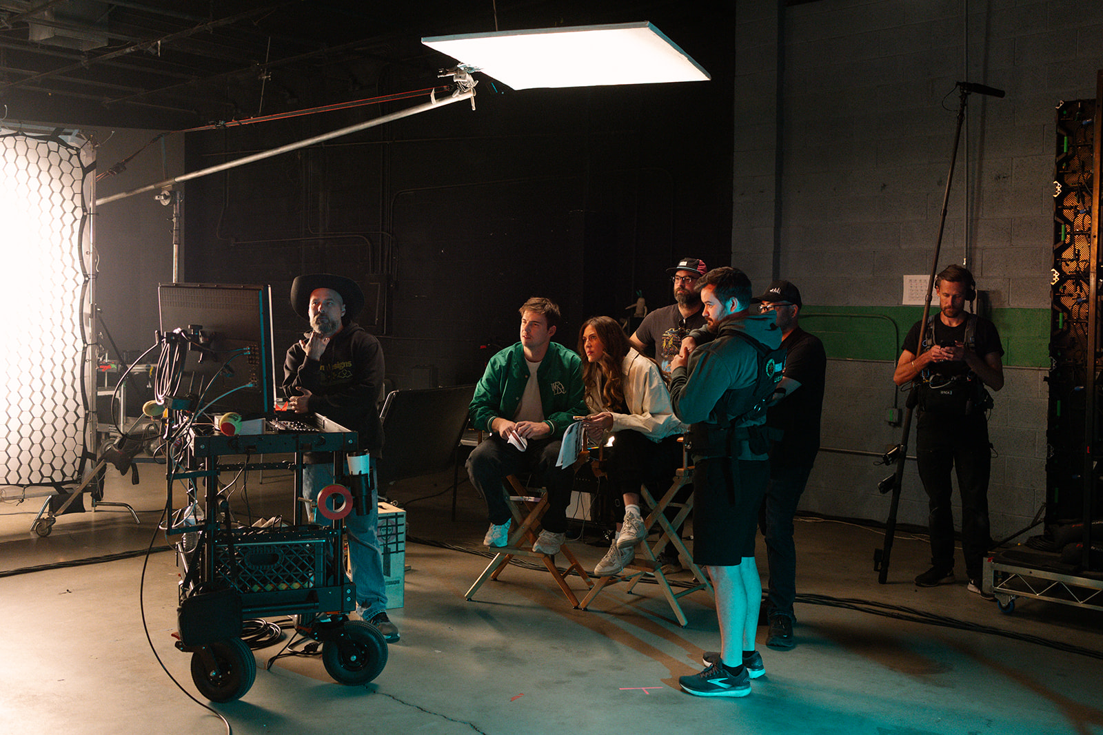 Between Names on set